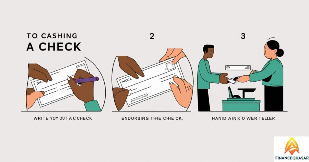 HOW TO CASH A CHEQUE