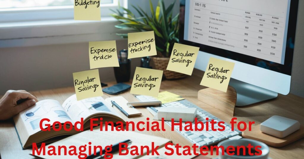 Good Financial Habits for Managing Bank Statements