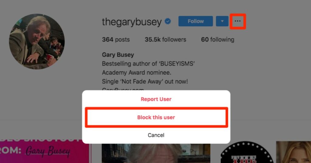 How to Block a User on Instagram