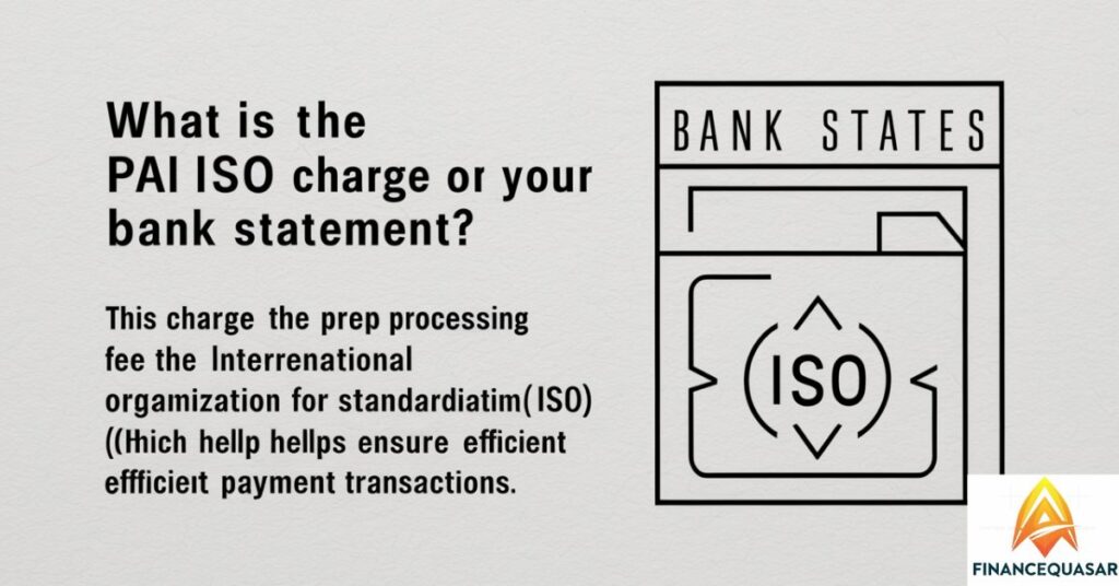 What Is the PAI ISO Charge on Your Bank Statement?