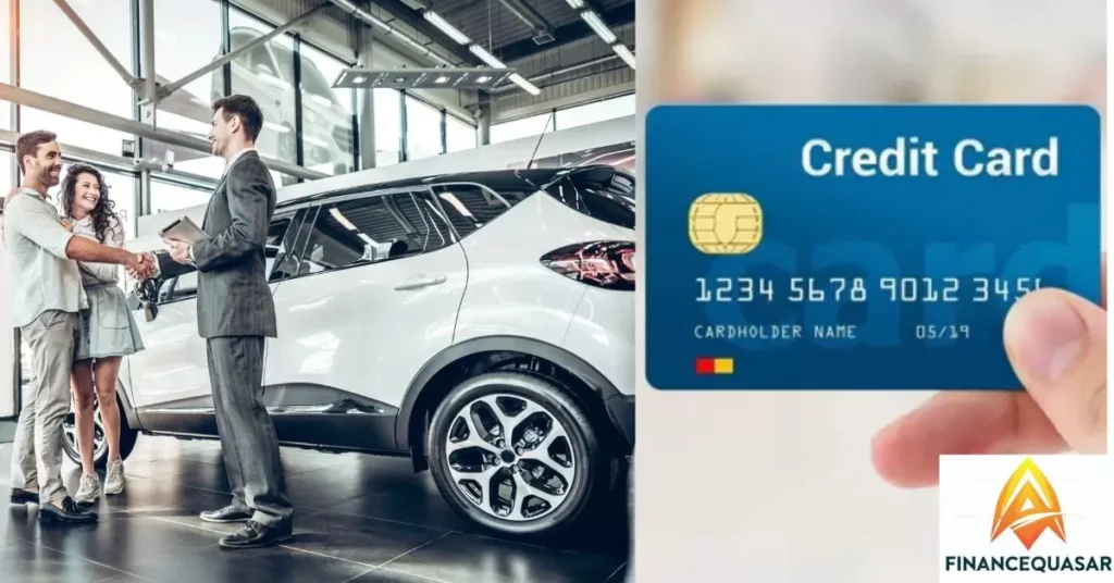 apply credit card after buying a car